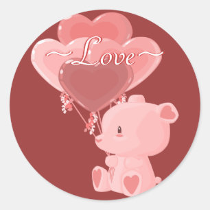 Loving Bear Stickers