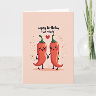 Loving Birthday Pepper Heart Card