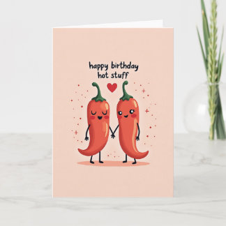 Loving Birthday Pepper Heart Card