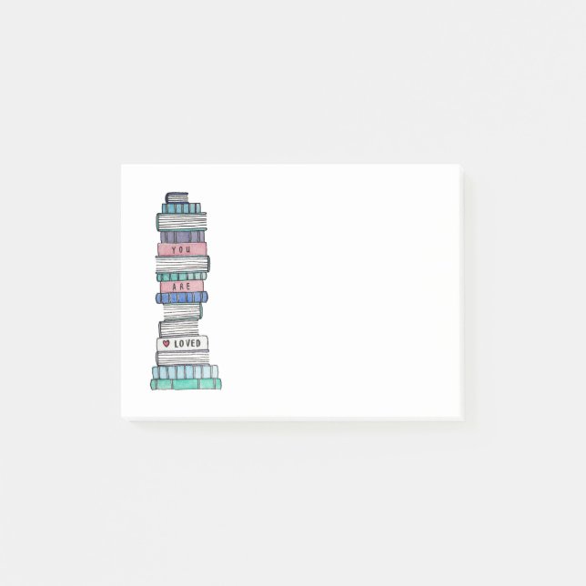 Loving Bookstack Sticky Notes (Front)