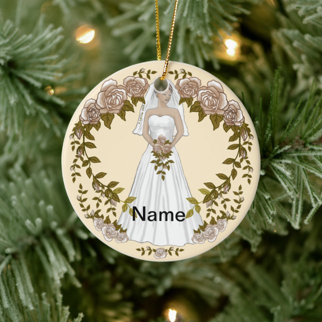 Loving Bride wedding Ornament (Tree)