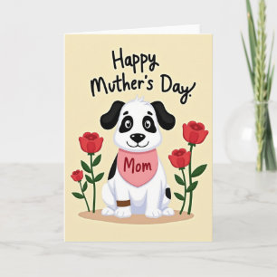 Loving Canine Mothers Day Card