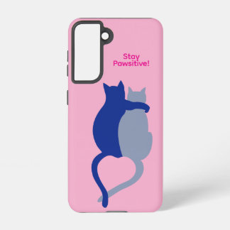 Loving Cats Galaxy Case – Pink, Stay Pawsitive
