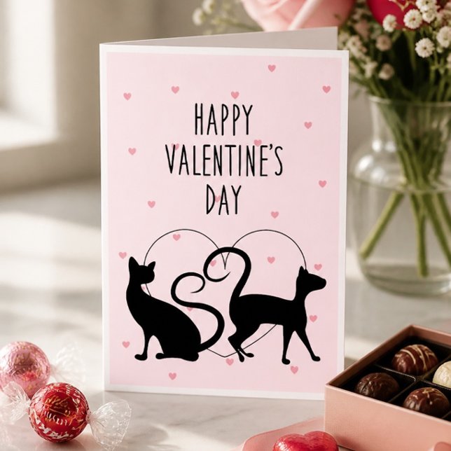 Loving Cats Valentine's Day Card (Creator Uploaded)