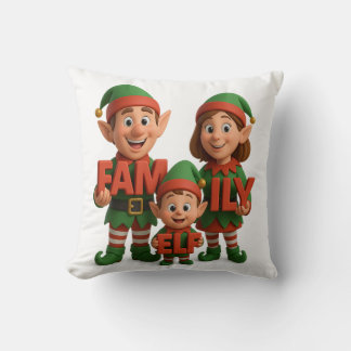 Loving Christmas - Elf Family Edition Cushion