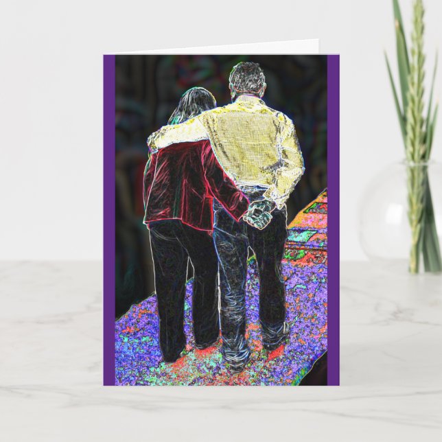 Loving Comfort Blank Card (Front)