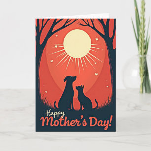 Loving Companions Mothers Day Card