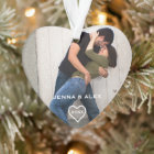 Loving Couple Christmas Keepsake Ornament