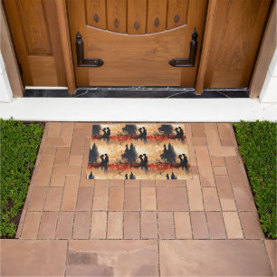 Loving Couple Doormat