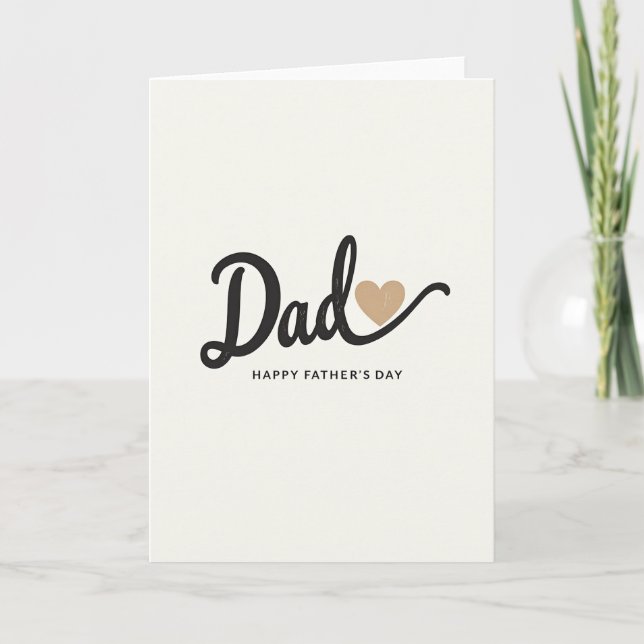 Loving Dads Scripted Art Card (Front)