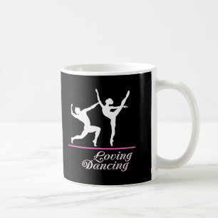 Loving dancing coffee mug