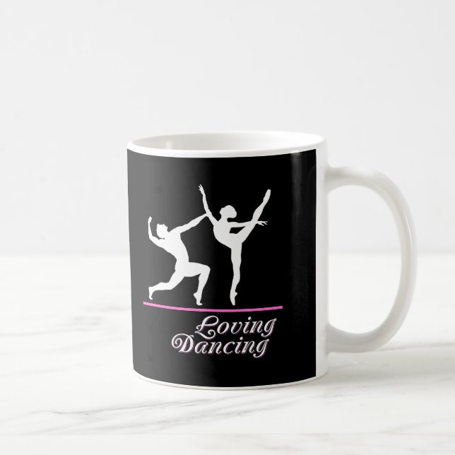 Loving dancing coffee mug (Right)