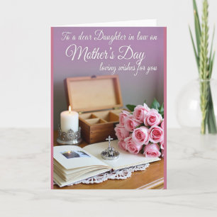 Loving Daughter In Law Mothers Day Card