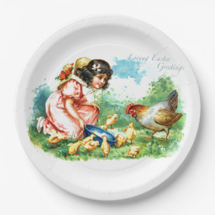 Loving Easter Greetings Paper Plate