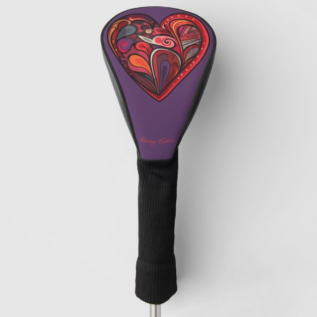 Loving Echoes Golf Head Cover (Front)