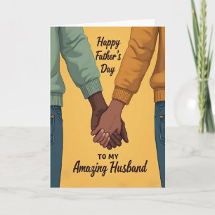 Loving Embrace Fathers Day Card