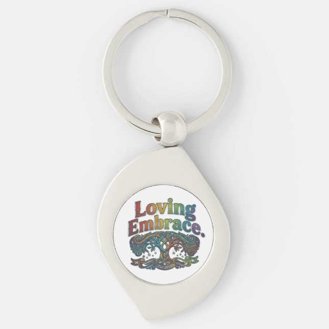 Loving Embrace Key Ring (Front)
