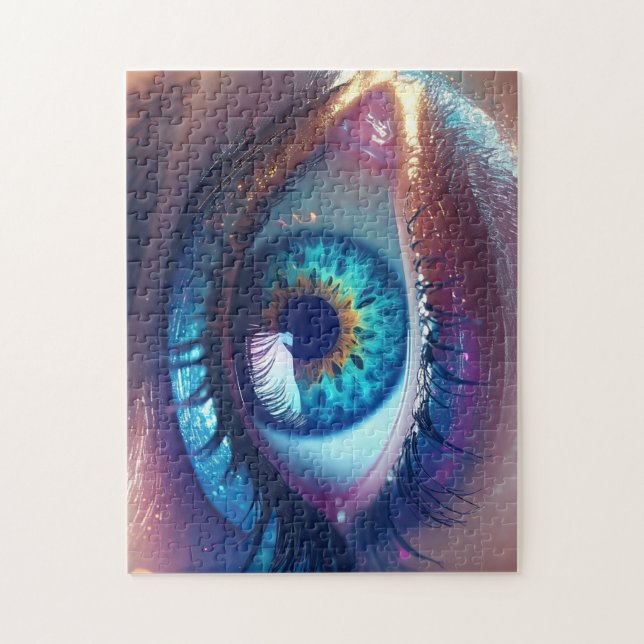 Loving Eye of Deep Wisdom Jigsaw Puzzle (Vertical)