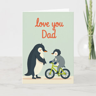Loving Fathers Day Bikes Card