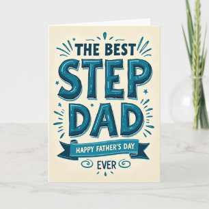 Loving Fathers Day Cutout Card