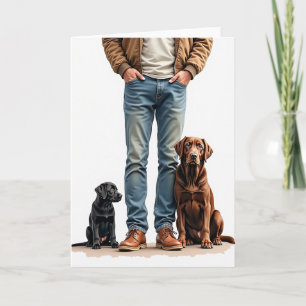 Loving Fathers Day Friend Card