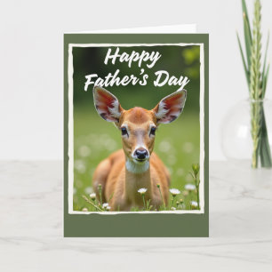 Loving Fathers Day Wildlife Card