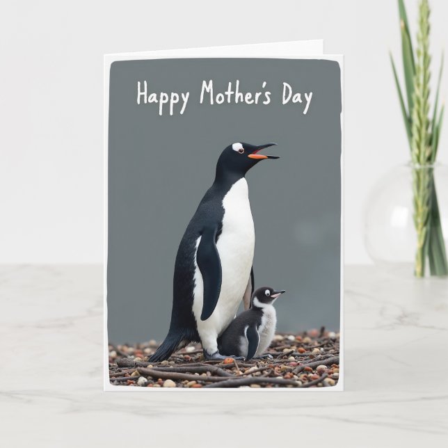 Loving Flightless Bird Card (Front)