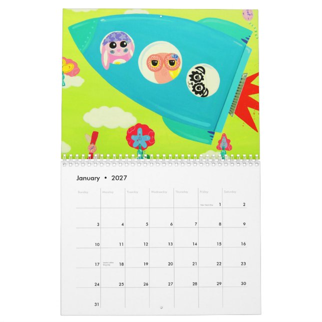 Loving Friends, Loving Life 2009 Calendar (Jan 2027)