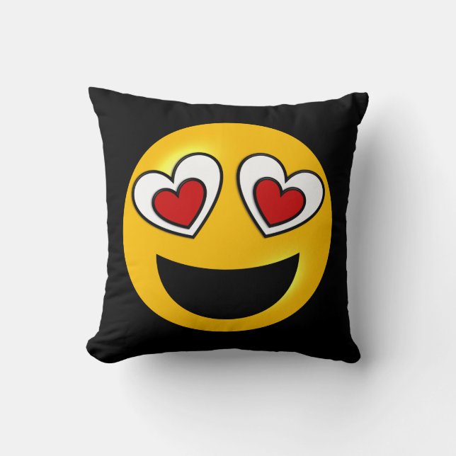 Loving Heart Emoji Cushion (Front)