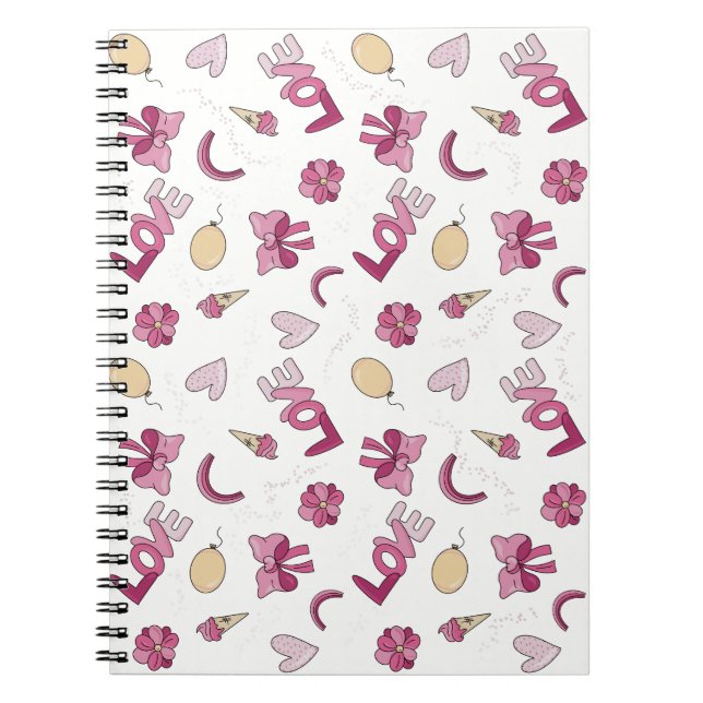Loving heart notebook (Front)