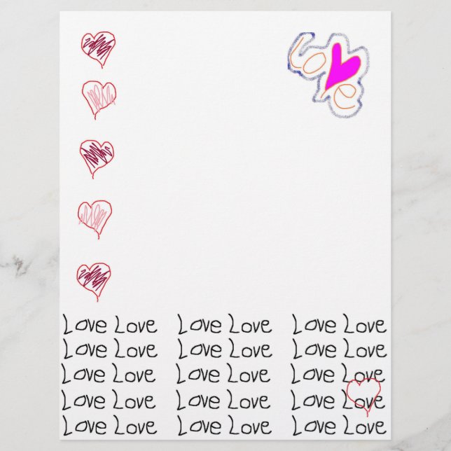 Loving Hearts Book of Shadow Pages (Front)