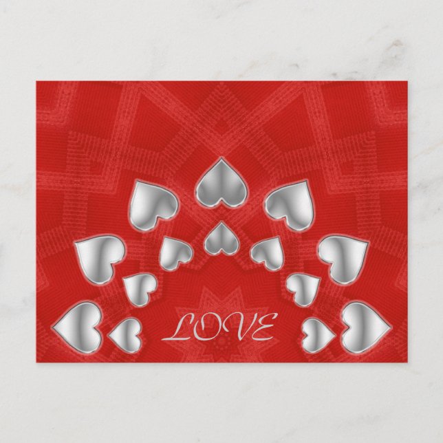 Loving Hearts - Postcard (Front)