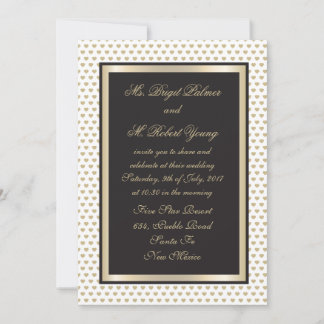 Loving Hearts Wedding Stationery Invitation