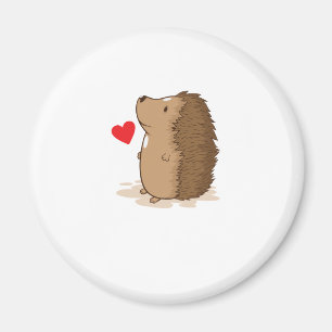 loving hedgehog magnet