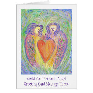 Loving Kindness Guardian Angels Art Note Cards