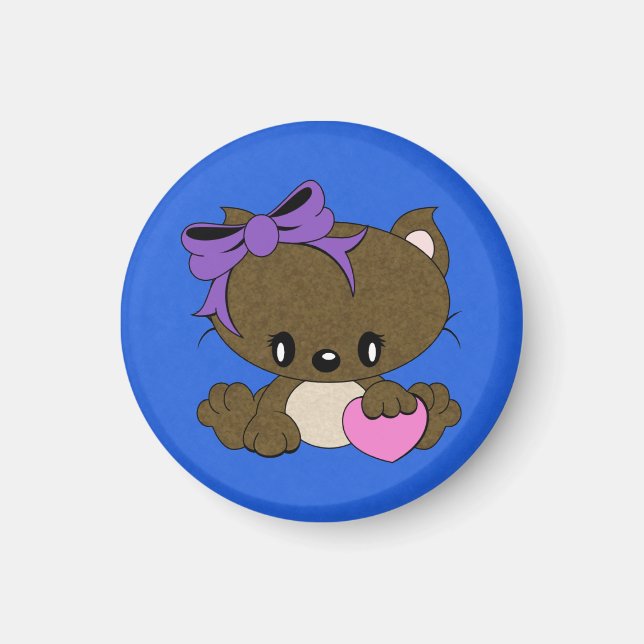 Loving Kitty Magnet (Front)