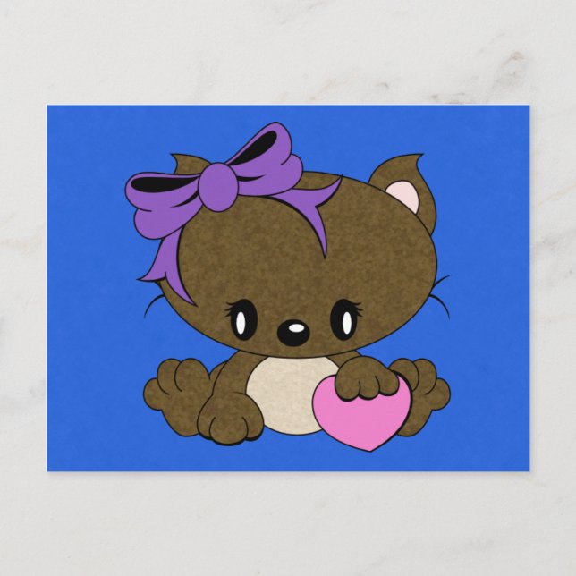 Loving Kitty Postcard (Front)