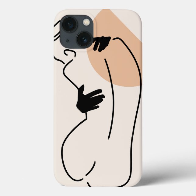 Loving Line Art Case-Mate iPhone Case (Back)