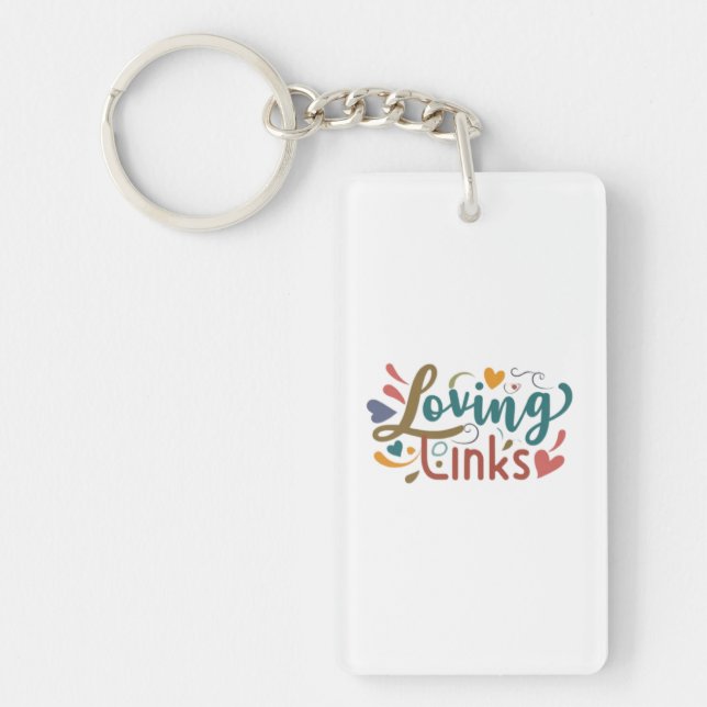 Loving Links  Key Ring (Front)