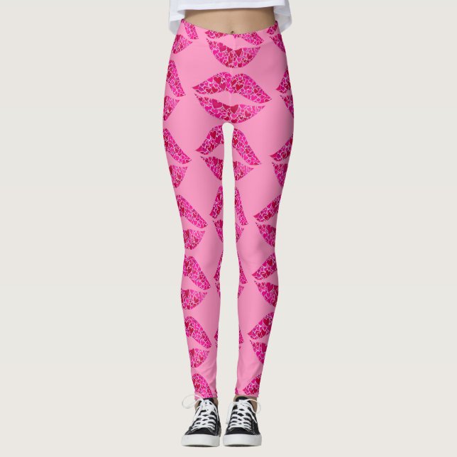 Loving Lips 01 Leggings (Front)