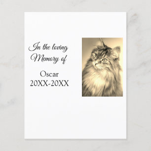 loving memorial keepsake funeral add pet name phot