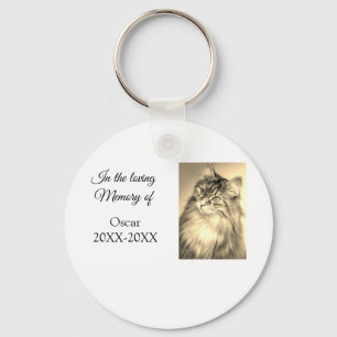 loving memorial keepsake funeral add pet name phot key ring