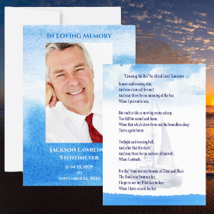 Loving Memory Celebration of Life Memorial Photo