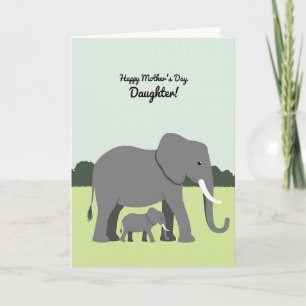 Loving Mother Daughter Art Card
