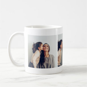 Loving Mother Daughter Photo Collage Mug