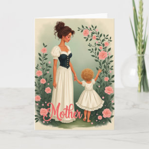 Loving Mother Embrace Scene Card