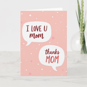 Loving Mother Illustration Card