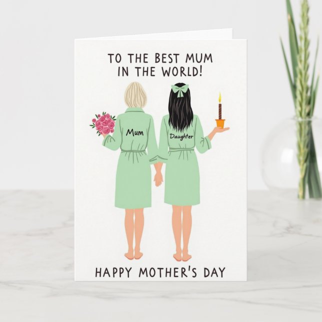 Loving Mothers Celebration Card (Front)