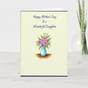 Loving Mothers Day Bouquet Card