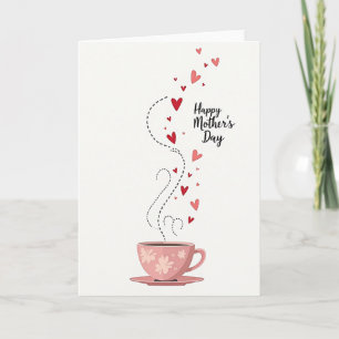 Loving Mothers Day Cup Card